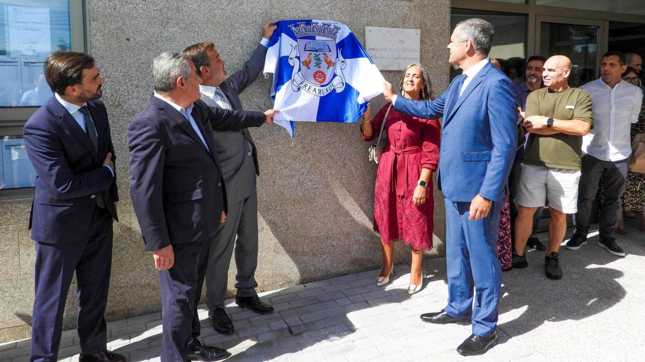 Inauguração da requalificação da EB 2/3 Dr. Manuel Pinto de Vasconcelos